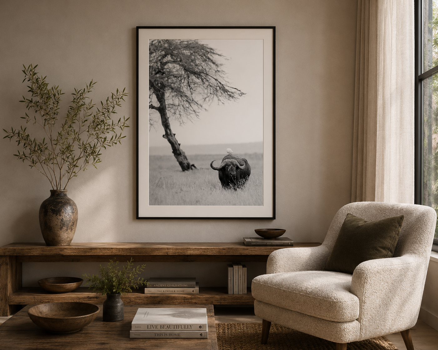 The Lone Warrior, Amboseli, Kenya-thumbmail-2