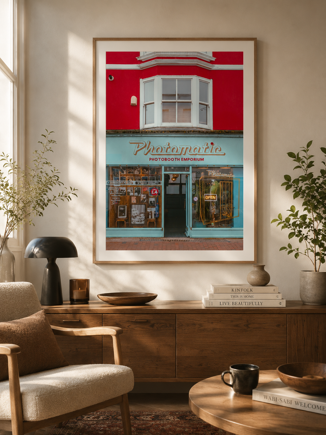 Colourful Photomatic Photobooth Emporium storefront, photographed by Francois Louw